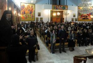 Greek mass in Damascus