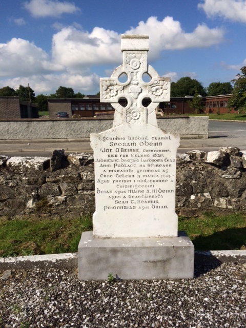 Grave of IRA Volunteer Joseph O'Beirne, Mohill Graveyard